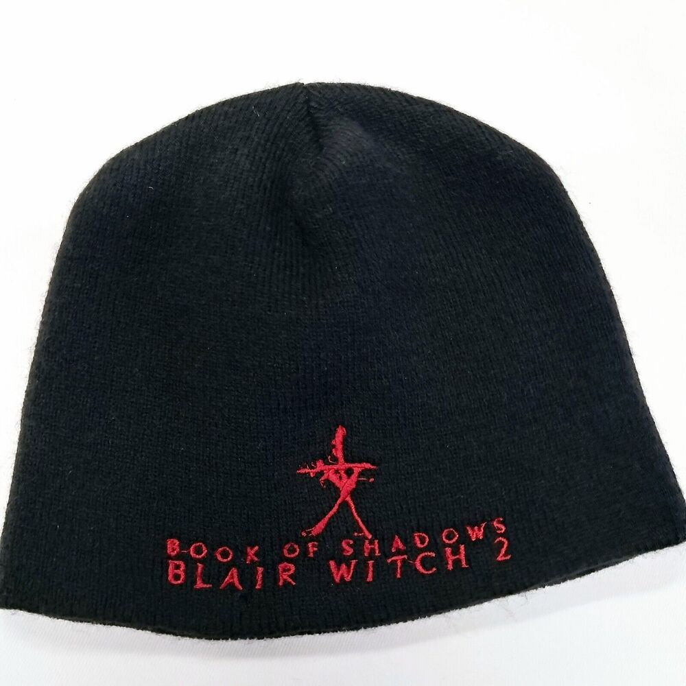 Vtg 2000 Blair Witch Project 2 Promo Beanie Knit Hat movie Book Of Shadows Rare